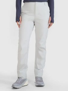 4F Spodnie trekkingowe w kolorze szarym rozmiar: XS. Szare spodnie dresowe 4f, xs, bez wzorów, z materiału, outdoorowe. Za 91,77 zł.