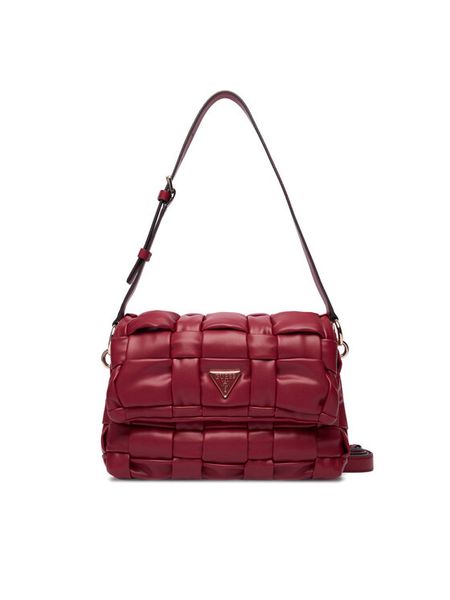 Guess Torebka Marion HWWG80 72190 Czerwony. Czerwone torebki klasyczne Guess, z aplikacjami, ze skóry, bez dodatków. Za 351,99 zł.