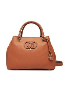 Guess Torebka Calebra HWBG95 36060 Brązowy. Brązowe torebki klasyczne Guess, z aplikacjami, ze skóry, bez dodatków. Za 549,99 zł.