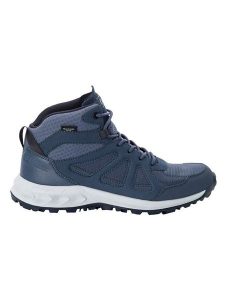 Jack Wolfskin Buty turystyczne "Woodland 2" w kolorze niebieskim rozmiar: 35,5. Niebieskie buty trekkingowe Jack Wolfskin, bez zapięcia. Za 228,38 zł.