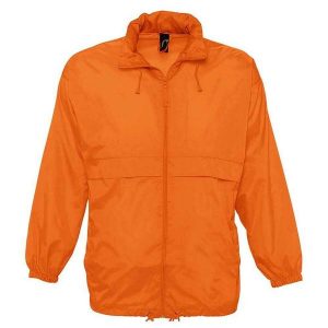 Wiatrówka Unisex Surf Dla Dorosłych. Brązowe kurtki SOL'S, l, bez wzorów, bez kaptura. Za 79,99 zł.