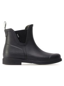 Tretorn Kalosze Eva 47295411 Czarny. Czarne botki Tretorn, bez wzorów, z kauczuku, bez obcasa, bez zapięcia. Za 219,99 zł.