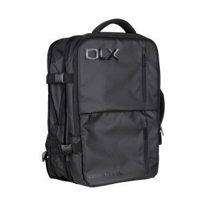 Dlx Rados - Rozszerzany plecak podróżny Dlx, czarny. Czarne plecaki DLX. Za 333,99 zł.
