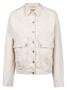 Herrlicher Kurtka koszulowa w kolorze kremowym rozmiar: XL. Brązowe kurtki Herrlicher, xl, bez wzorów, bez kaptura. Za 217,99 zł.