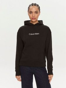 Calvin Klein Bluza Hero Logo K20K205449 Czarny Regular Fit. Czarne bluzy Calvin Klein, s, bez wzorów, z bawełny, bez kaptura. Za 309,99 zł.