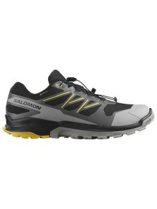 SALOMON Buty "XA Flyer" w kolorze czarnym do biegania rozmiar: 45. Czarne buty sportowe Salomon, bez wzorów, z gore-texu, bez zapięcia, do biegania, gore-tex. Za 390,00 zł.