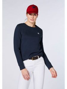Polo Sylt Bluza w kolorze granatowym rozmiar: M. Niebieskie bluzy Polo Sylt, m, bez wzorów, bez kaptura. Za 92,21 zł.
