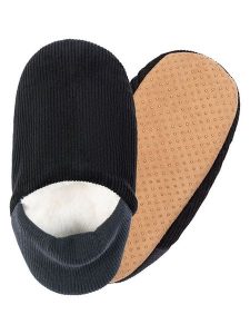 Camano Kapcie w kolorze czarno-granatowym rozmiar: 37/38. Czarne kapcie Camano, bez wzorów, z materiału. Za 39,99 zł.