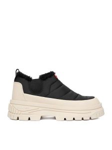 Hunter Śniegowce CEO-H1-131 Czarny. Czarne buty zimowe Hunter, z materiału, bez obcasa, bez zapięcia. Za 299,99 zł.