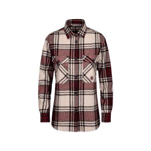 Koszula damska LUMBERJACK SHIRT. Czerwone koszule Lumberjack, bez wzorów, bez kołnierzyka, bez ramiączek. Za 149,99 zł.