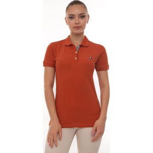SIR RAYMOND TAILOR Koszulka polo "Angie" w kolorze jasnobrązowym rozmiar: XL. Brązowe bluzki Sir Raymond Tailor, xl, bez wzorów, z bawełny, bez kołnierzyka, bez ramiączek. Za 114,17 zł.