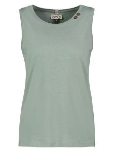 Sublevel Top w kolorze zielonym rozmiar: XL. Zielone topy Sublevel, xl, bez wzorów, z bawełny, bez kołnierzyka, bez ramiączek. Za 41,69 zł.