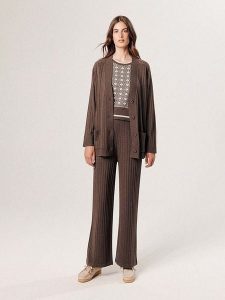 Rodier Kardigan w kolorze brązowym rozmiar: L. Brązowe kardigany Rodier, z wełny. Za 282,99 zł.