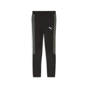 Młodzieżowe spodnie dresowe EVOSTRIPE PUMA Black. Czarna spodnie dresowe Puma, m, bez wzorów, z dresówki. Za 140,99 zł.