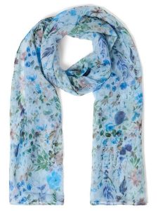 Marie Lund Szalik Kobiety niebieski|wielokolorowy, ONE SIZE. Niebieskie szaliki Marie Lund, bez wzorów, z syntetyku. Za 119,95 zł.