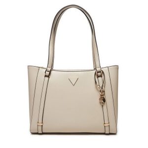 Torebka Guess. Czarne kuferki Guess, z aplikacjami, bez dodatków. Za 570,99 zł.