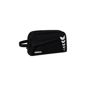 Torba na toaletę Erima SIX WINGS. Czarne torby podróżne i sportowe Erima, bez wzorów, małe. Za 39,99 zł.