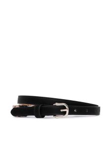 Guess Pasek BW9364 P6315 Czarny. Czarne paski Guess, z aplikacjami, ze skóry. Za 194,99 zł.