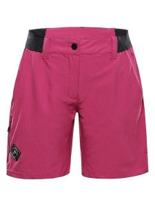 Alpine Pro Szorty softshellowe "Zamba 4" w kolorze różowym rozmiar: 36. Różowe spodenki sportowe Alpine Pro, bez wzorów, z materiału, outdoorowe. Za 170,03 zł.