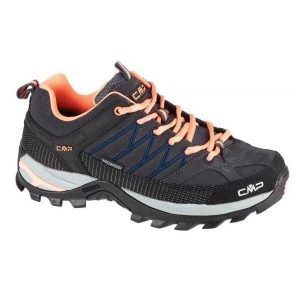 Damskie Buty Turystyczne Rigel Suede Low Cut. Brązowe buty trekkingowe CMP, bez zapięcia. Za 546,99 zł.