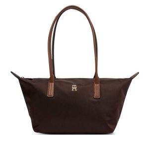 Torebka Tommy Hilfiger. Shopper bag TOMMY HILFIGER, bez wzorów, bez dodatków. Za 409,99 zł.