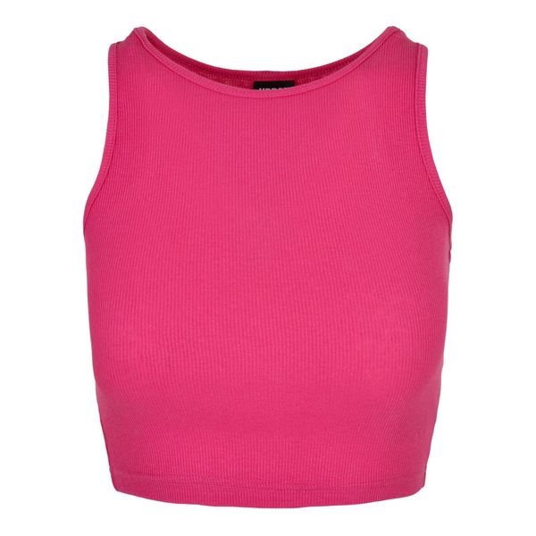 Top W Prążki Dla Pań I Panów. Fioletowe topy Urban Classics, l, bez wzorów, casualowe, bez kołnierzyka, bez ramiączek. Za 46,99 zł.