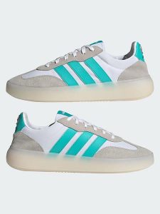 Adidas Sneakersy "Barreda Decode Mercedes" w kolorze białym rozmiar: 44 2/3. Białe trampki ADIDAS, bez wzorów, z materiału, bez zapięcia. Za 194,95 zł.
