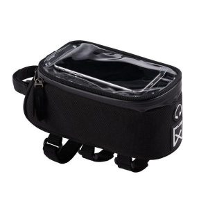 Torba na ramę roweru Willex 1200. Czarne torby podróżne i sportowe WILLEX, bez wzorów, z gumy. Za 176,05 zł.