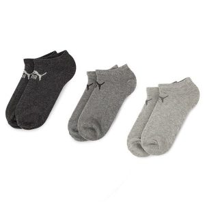 Skarpety krótkie Puma. Szare skarpetki Puma, bez wzorów. Za 29,99 zł.
