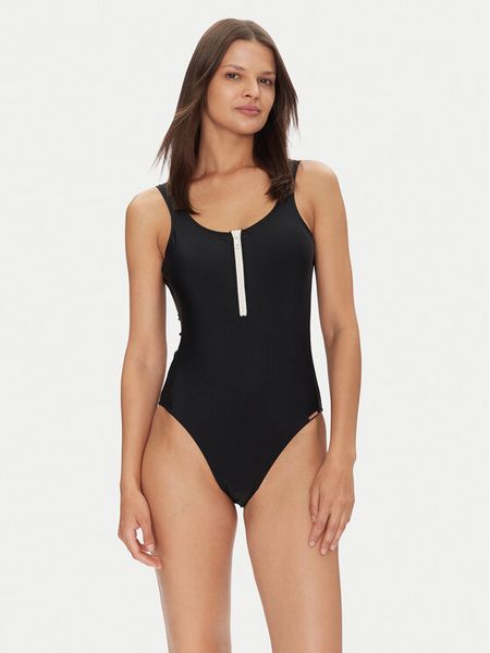 Ysabel Mora Strój kąpielowy 83072 Czarny. Czarne stroje jednoczęściowe ysabel mora, bez wzorów, z syntetyku. Za 219,99 zł.