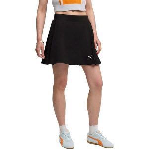 Spódnica damskie Puma Wardrobe Ess Pleated Skirt. Czarne spódnice Puma, bez wzorów, z syntetyku. Za 290,00 zł.