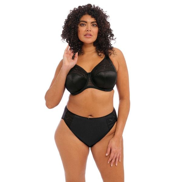 Figi damskie Elomi Cate. Czarne figi ELOMI, bez wzorów. Za 181,00 zł.