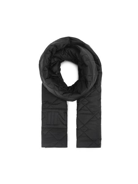 Pinko Szal Simona Sciarpa AI 22-23 BLK01 1G2076 Y43Q Czarny. Czarne rękawiczki Pinko, bez wzorów, z materiału. Za 509,99 zł.