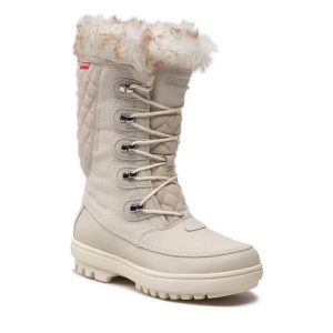 Śniegowce Helly Hansen. Brązowe buty zimowe Helly Hansen, bez obcasa, bez zapięcia. Za 899,99 zł.