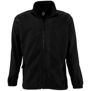 Bluza Polarowa Unisex Dla Dorosłych North. Czarne kurtki SOL'S, na zimę, s, bez wzorów, z polaru, bez kaptura. Za 109,99 zł.