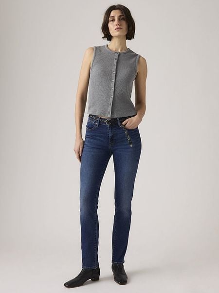 Levi's Dżinsy "712" - Slim fit - w kolorze niebieskim rozmiar: W29/L28. Niebieskie jeansy Levi's®, z aplikacjami. Za 244,97 zł.