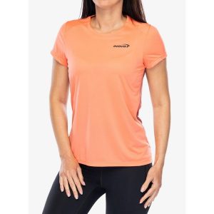 Koszulka biegowa damska Inov-8 Performance Short Sleeve. Zielone koszulki sportowe Inov-8, bez wzorów, bez ramiączek. Za 180,99 zł.