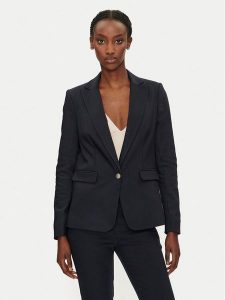 Morgan Marynarka 222-VLIME.F Granatowy Regular Fit. Niebieskie marynarki i żakiety Morgan, bez wzorów, z syntetyku. Za 349,99 zł.