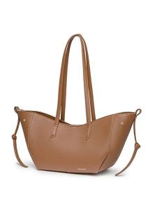 Puccini Shopper bag w kolorze jasnobrązowym - 50 x 22 x 17 cm rozmiar: onesize. Brązowe shopper bag Puccini, bez wzorów, z materiału, na ramię, bez dodatków. Za 227,31 zł.