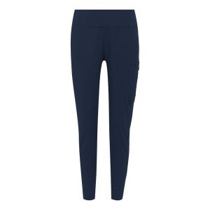 Damskie Legginsy Turystyczne Monira. Niebieskie legginsy Regatta, bez wzorów, z elastanu, z podwyższonym stanem, długie. Za 198,99 zł.