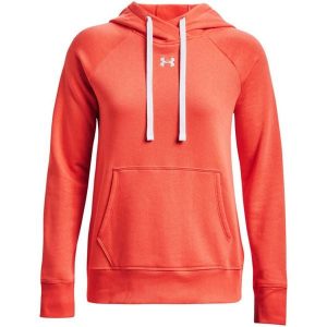 Bluza damska Under Armour Rival Fleece HB Hoodie. Brązowe bluzy Under Armour, xl, bez wzorów, bez kaptura. Za 283,13 zł.
