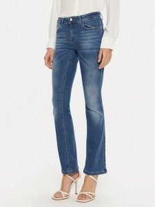 Rinascimento Jeansy CFC0120186003 Granatowy Regular Fit. Niebieskie jeansy Rinascimento, bez wzorów, z bawełny. Za 219,99 zł.