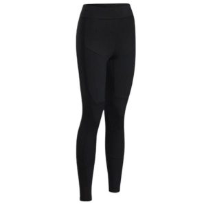 Legginsy z zamkami na kostkach damskie Joma R-Night. Czarne legginsy JOMA, bez wzorów, z elastanu, długie. Za 232,50 zł.