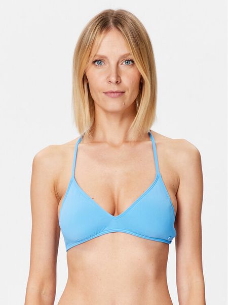 Roxy Góra od bikini ERJX304596 Błękitny. Niebieskie bikini Roxy, bez wzorów, z syntetyku. Za 79,99 zł.