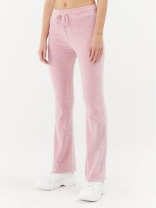 2005 Spodnie dresowe Velour Sweats Różowy Straight Fit. Czerwone spodnie dresowe 2005, l, bez wzorów, z bawełny. Za 229,99 zł.