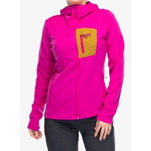 Bluza trekkingowa damska Helly Hansen Versalite Hooded Jacket. Czerwone bluzy Helly Hansen, s, bez wzorów, bez kaptura. Za 293,99 zł.