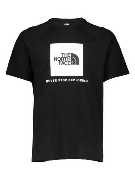 The North Face Koszulka w kolorze czarnym rozmiar: S. Czarne bluzki The North Face, s, bez wzorów, z bawełny, bez kołnierzyka, bez ramiączek. Za 100,28 zł.