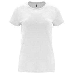 Koszulka Capri Dla Kobiet. Białe bluzki ROLY, bez wzorów, sportowe, bez kołnierzyka, bez ramiączek. Za 44,99 zł.