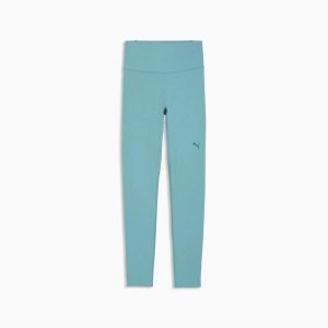 Legginsy treningowe damskie Puma SHAPELUXE HW 7/8 niebieskie 52746346 r M. Niebieskie legginsy Puma, bez wzorów, z tkaniny. Za 184,01 zł.