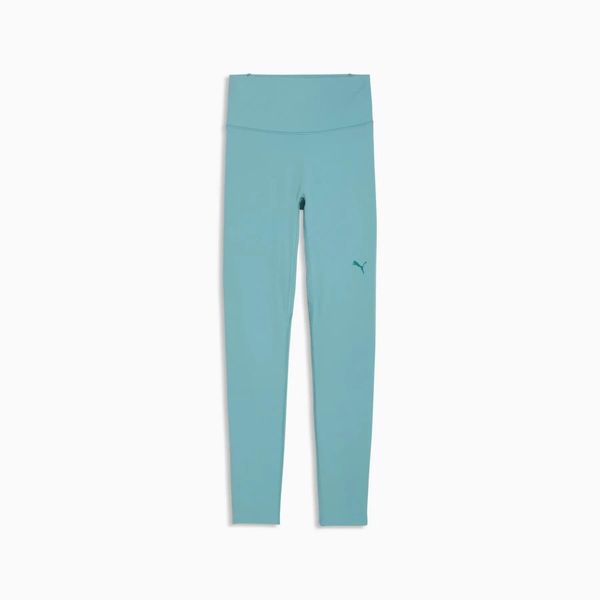 Puma SHAPELUXE HW 7/8 damskie legginsy treningowe niebieskie 52746346 r M. Niebieskie legginsy Puma, bez wzorów. Za 195,67 zł.